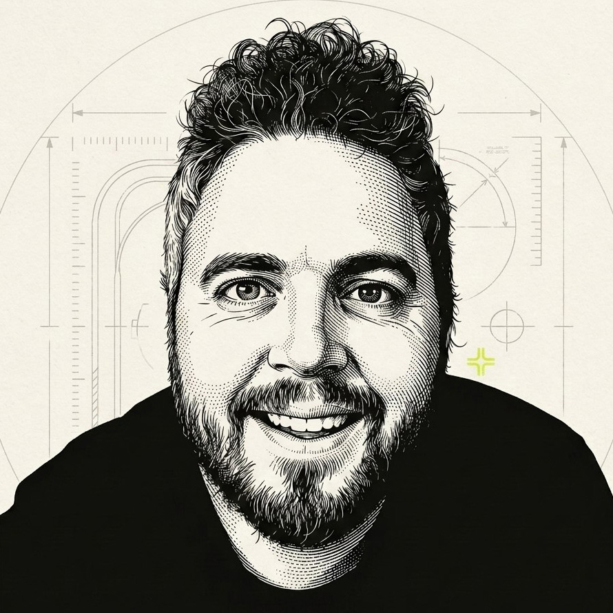 Illustrated portrait of Alex Boyd